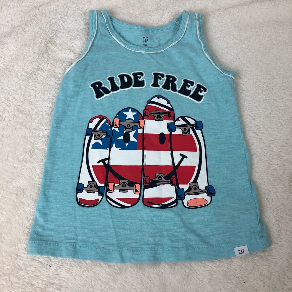 Gap boys tank top size 5 years